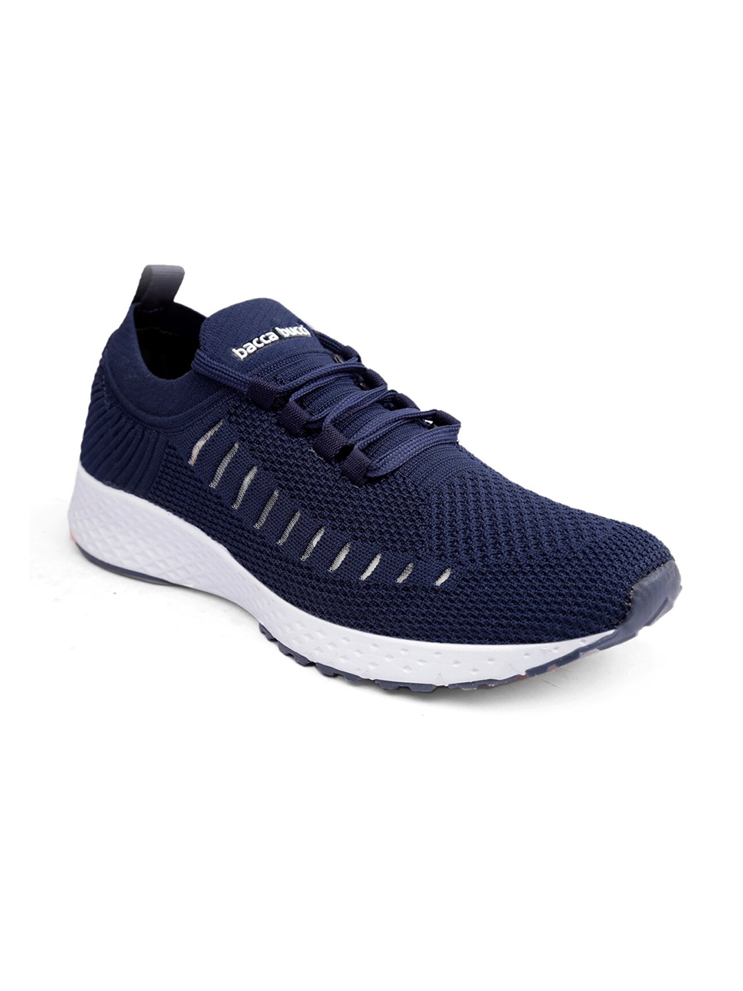 

bacca bucci Men Mesh Non-Marking Training or Gym Shoes, Navy blue