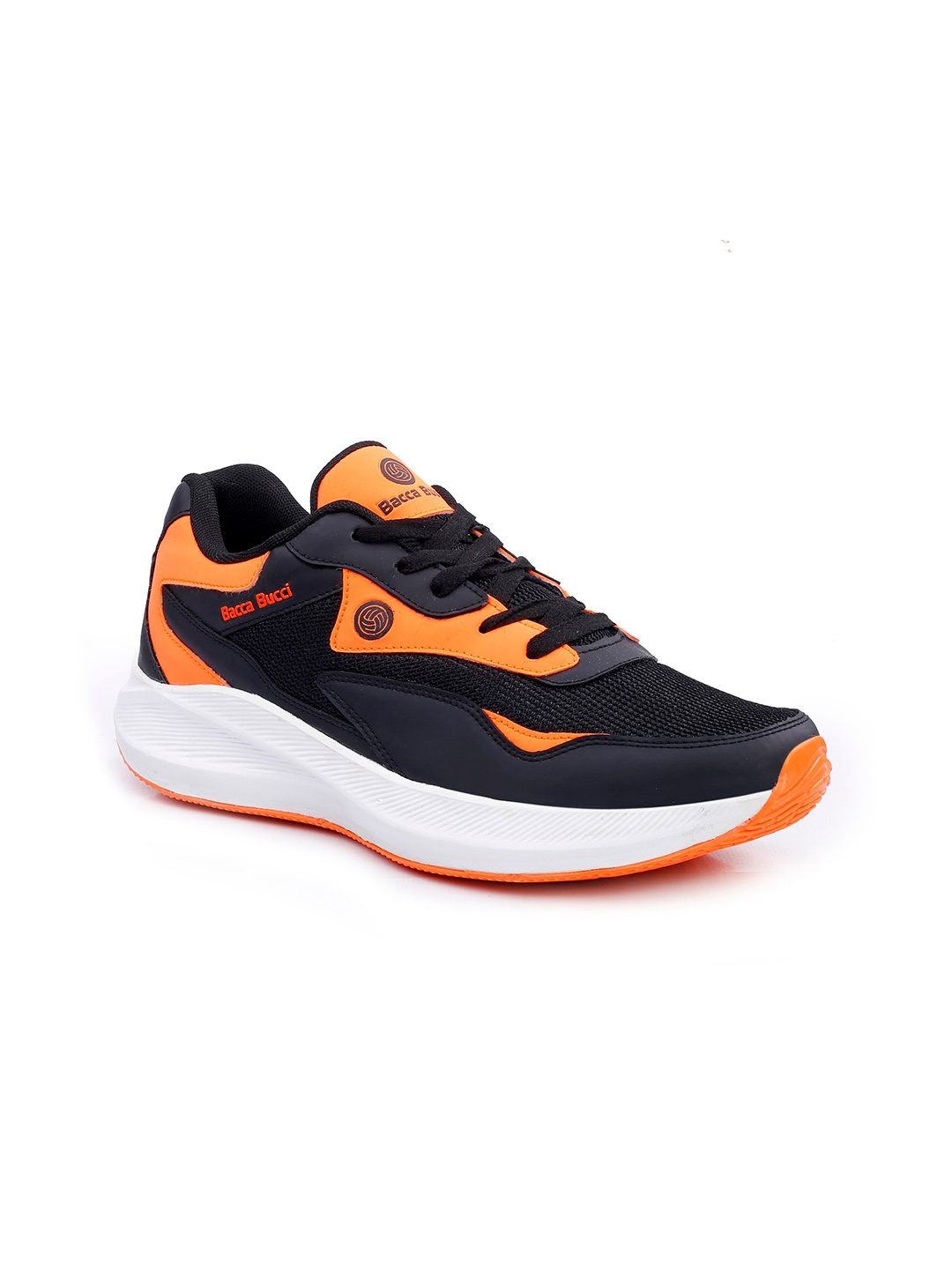 

bacca bucci Men Mesh Non-Marking Training or Gym Shoes, Orange