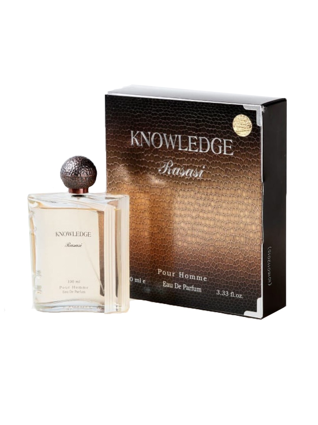 

Rasasi Men Knowledge Eau De Parfum - 100ml, Brown