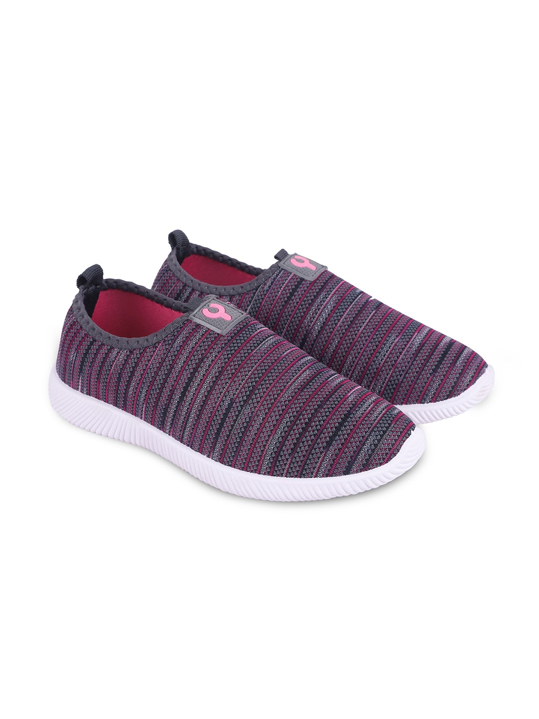 

FABBMATE Women Lightweight & Shockproof Non-Marking Walking Shoes, Pink