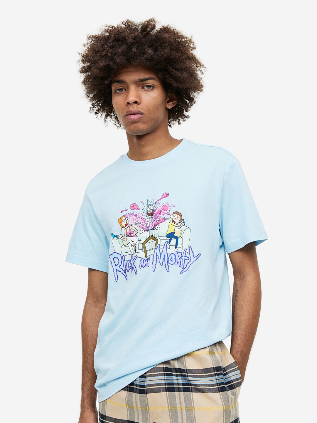 

H&M Regular Fit T-Shirt, Blue