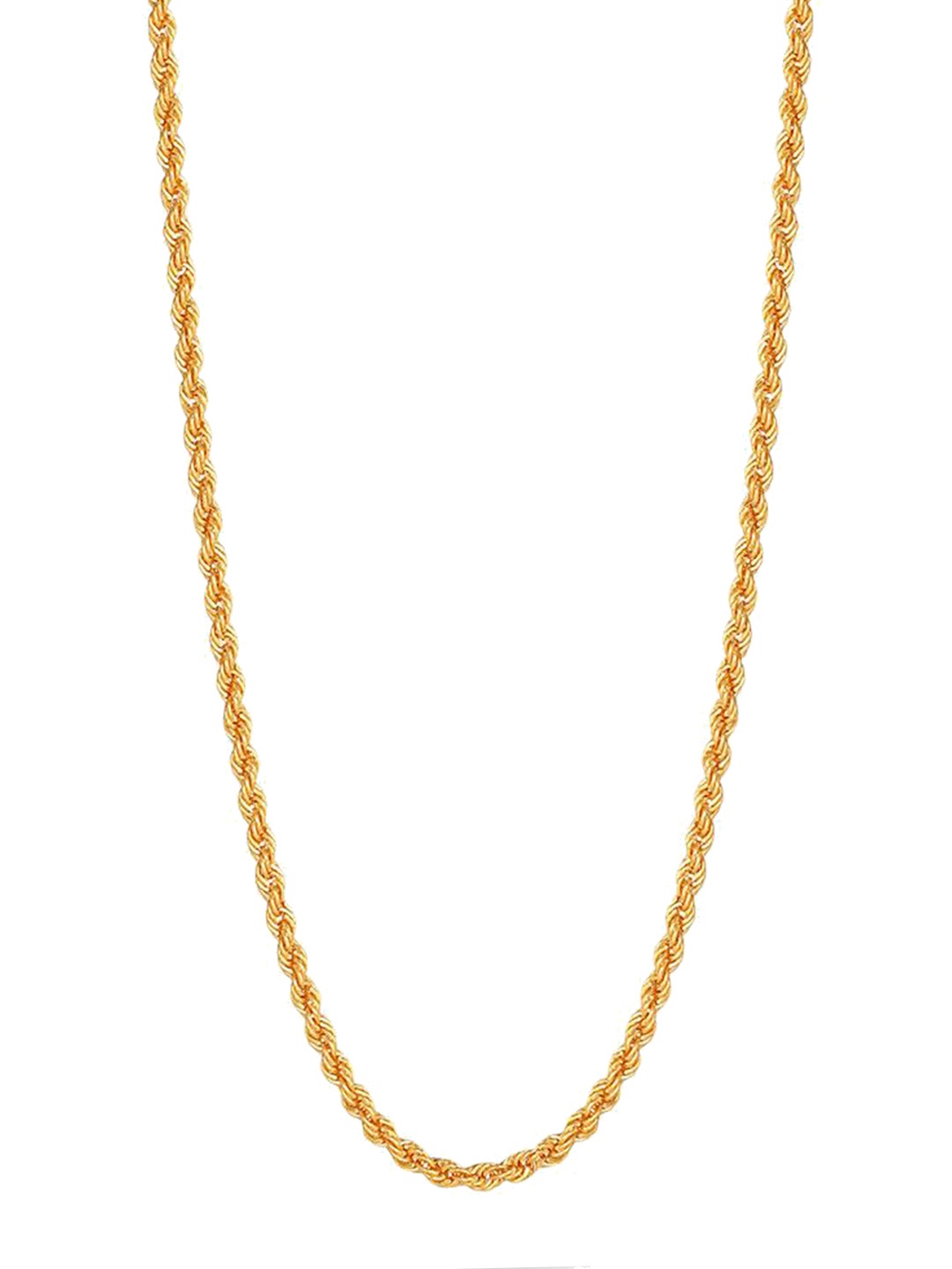 

CANDERE A KALYAN JEWELLERS COMPANY Men 18KT BIS Hallmark Gold Chain- 2.43 gm