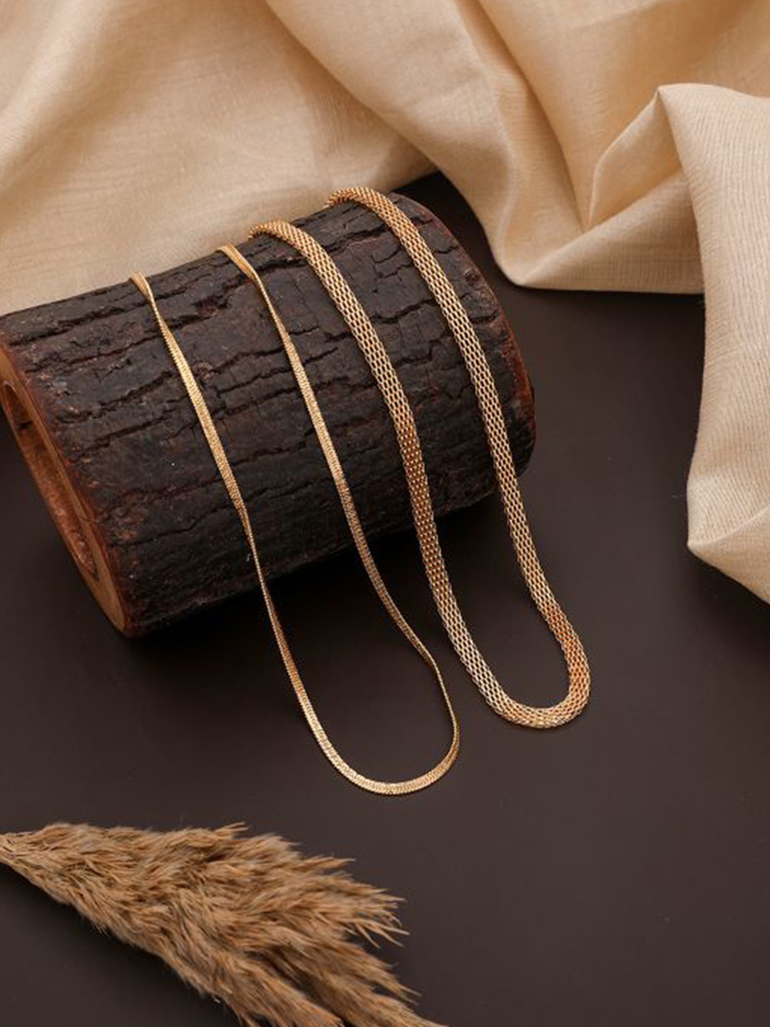 

Vita Bella Set Of 2 Gold-Plated Chains