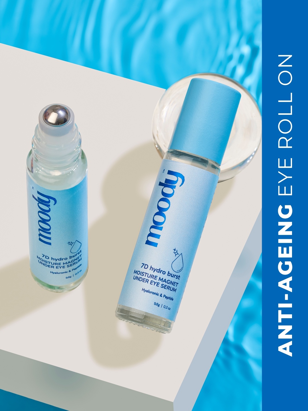 

MOODY 7D Hydro Burst Moisture Magnet Under Eye Serum, Transparent