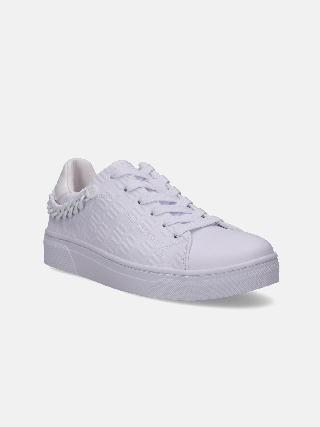 

BAGATT Women Elea Textured Sneakers, White