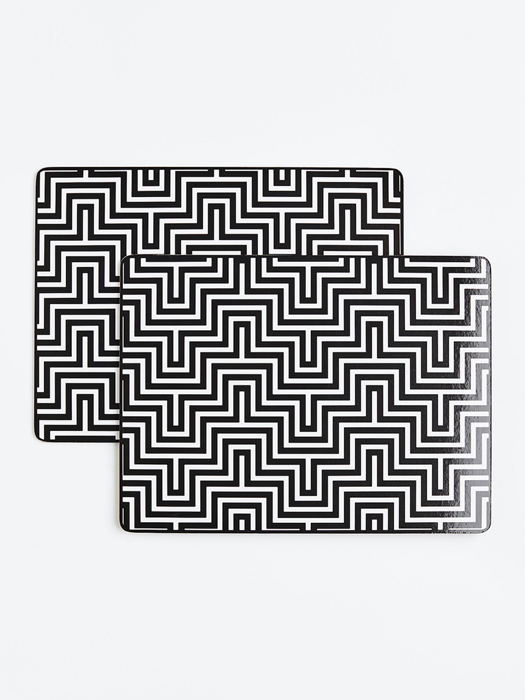 

H&M Black & White 2-Pack Place Mats