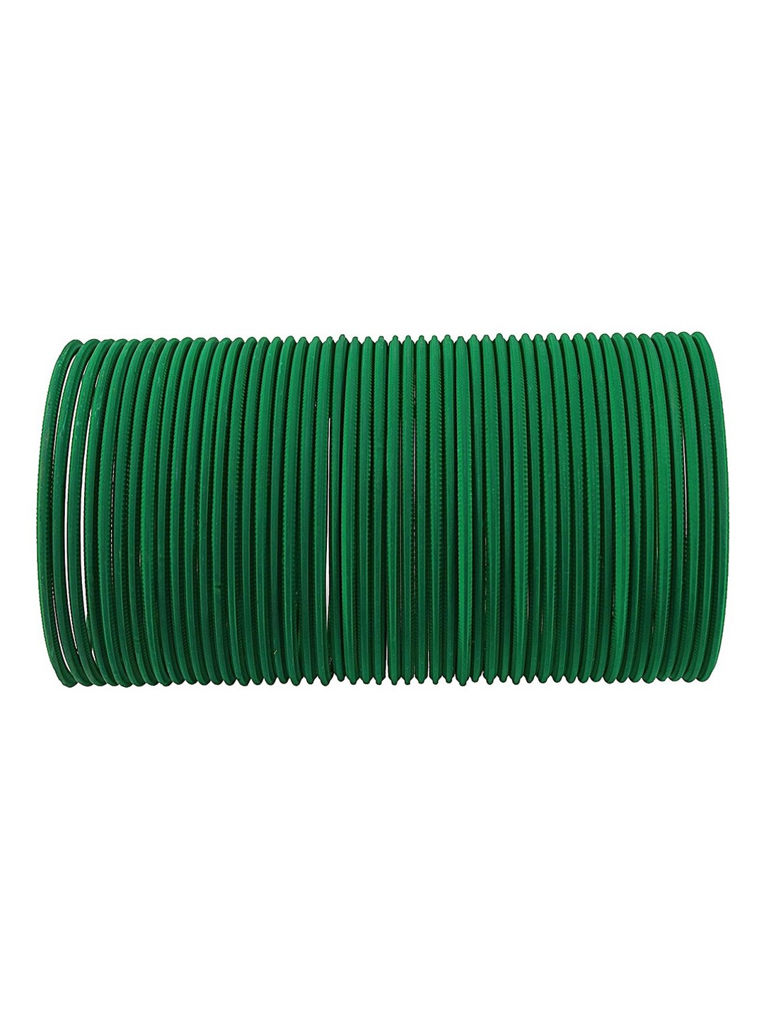 

NMII 48 Pieces Matte Finished Bangles, Green