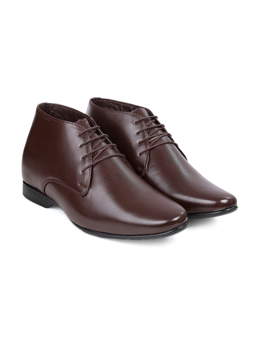 

Bxxy Men Textured Height Increasing Regular Boots, Brown