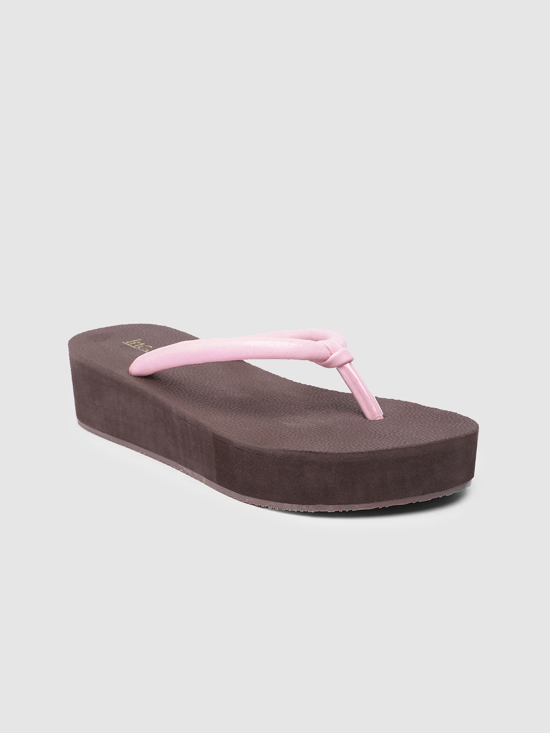 

Inc 5 Women T-Strap Flatforms, Pink