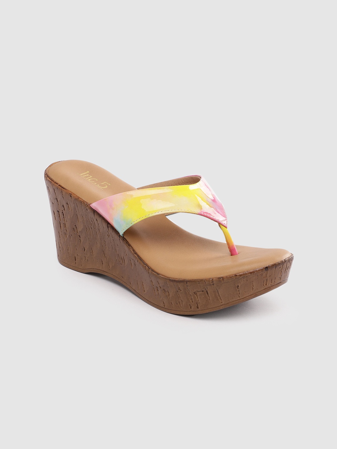 

Inc 5 Women Printed Wedges, Multi