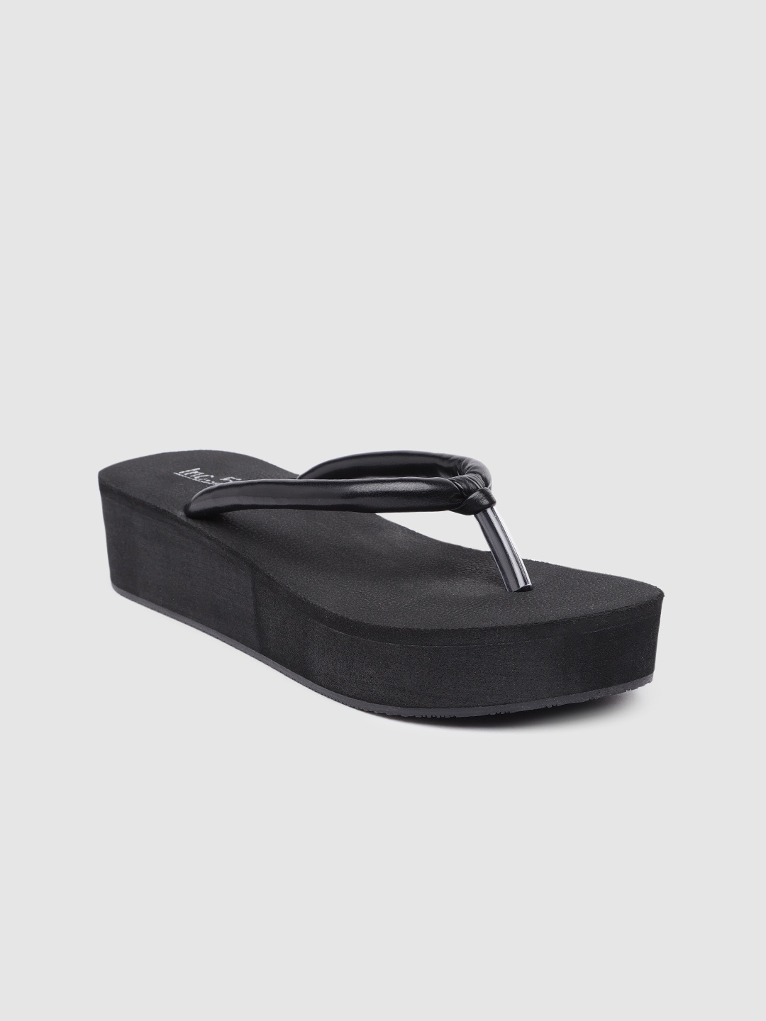 

Inc 5 Women T-Strap Flatforms, Black