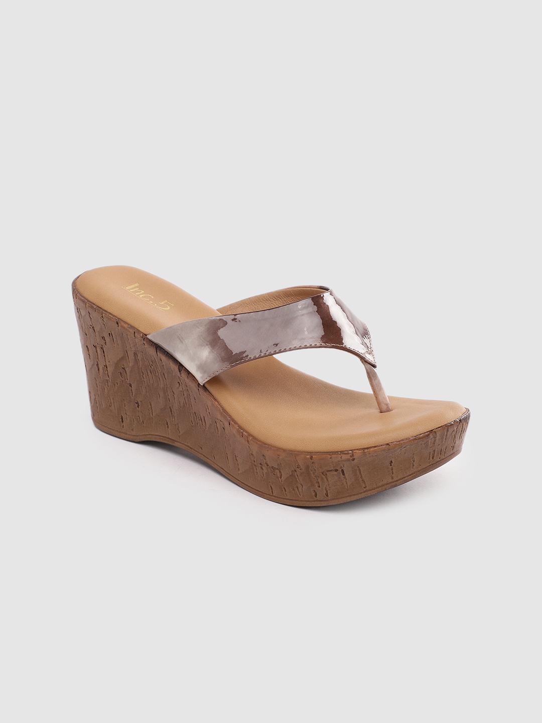 

Inc 5 Women Printed Wedges, Brown