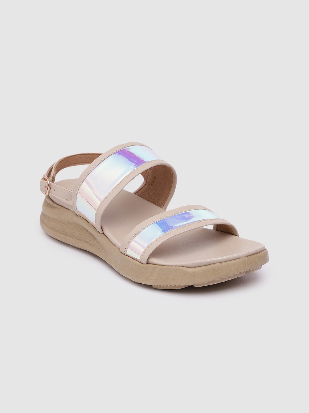 

Inc 5 Women Open Toe Flats, Pink