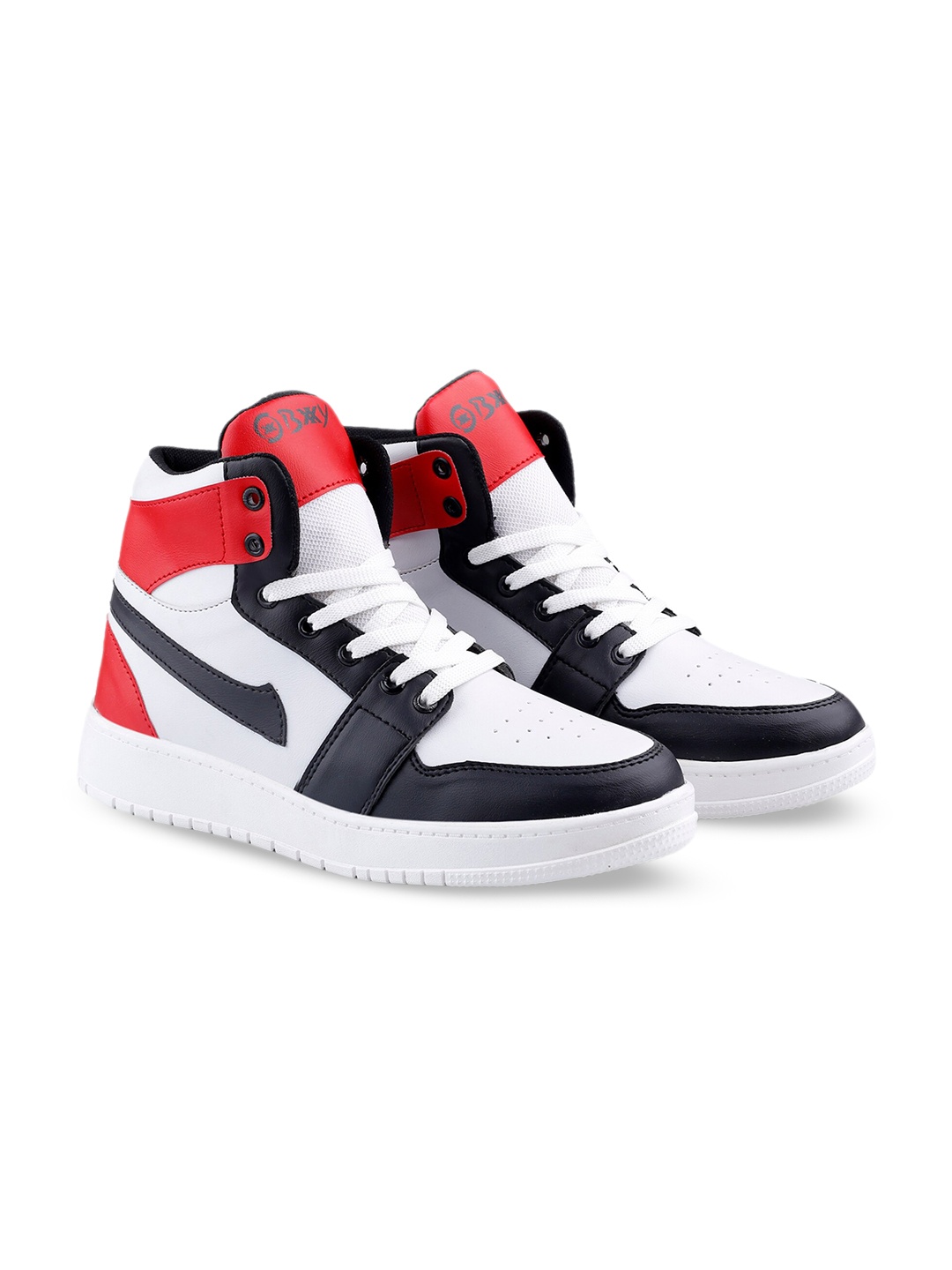 

Bxxy Men Colourblocked Casual Sneakers, Red