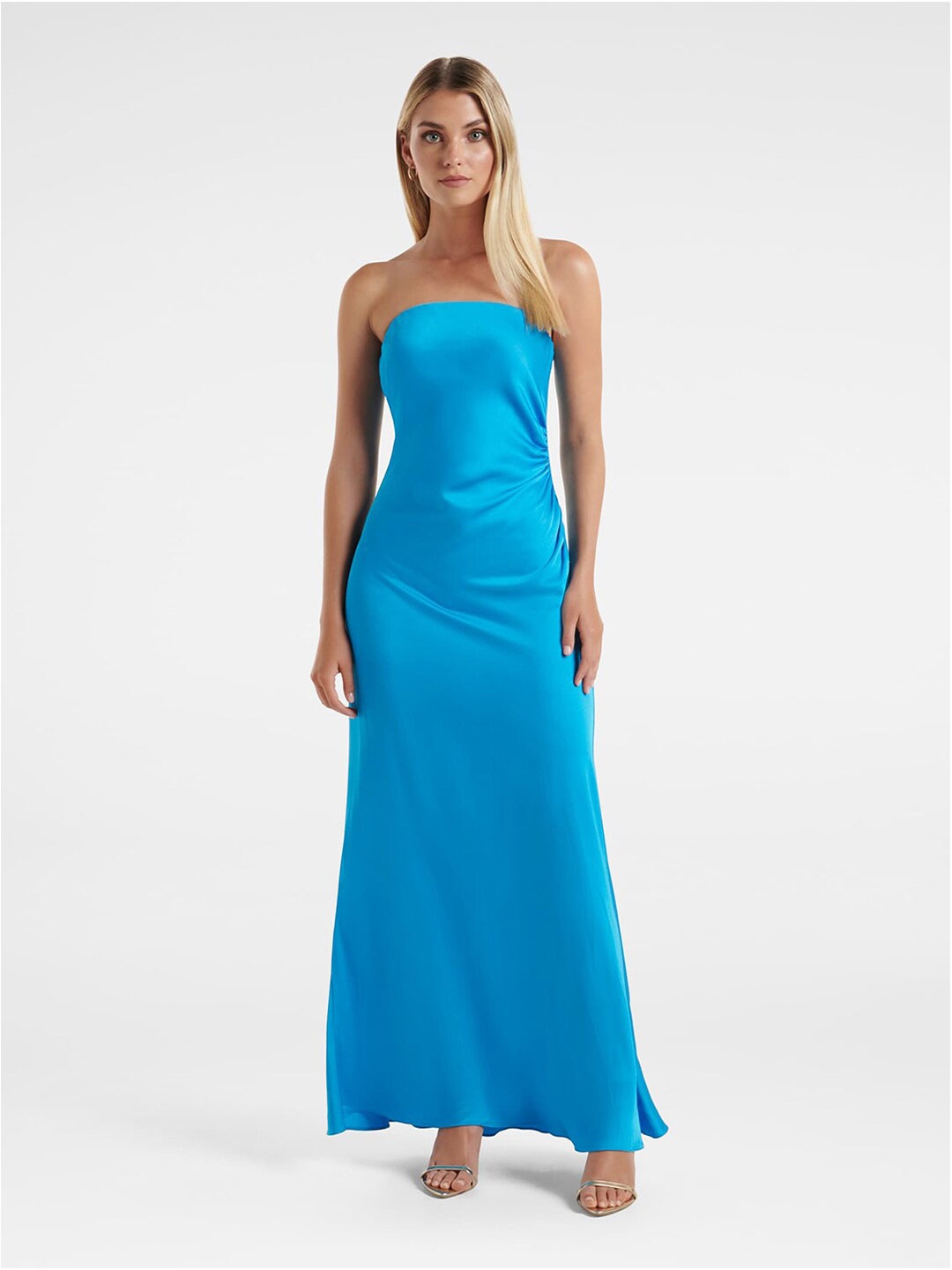 

Forever New Strapless Maxi Dress, Blue
