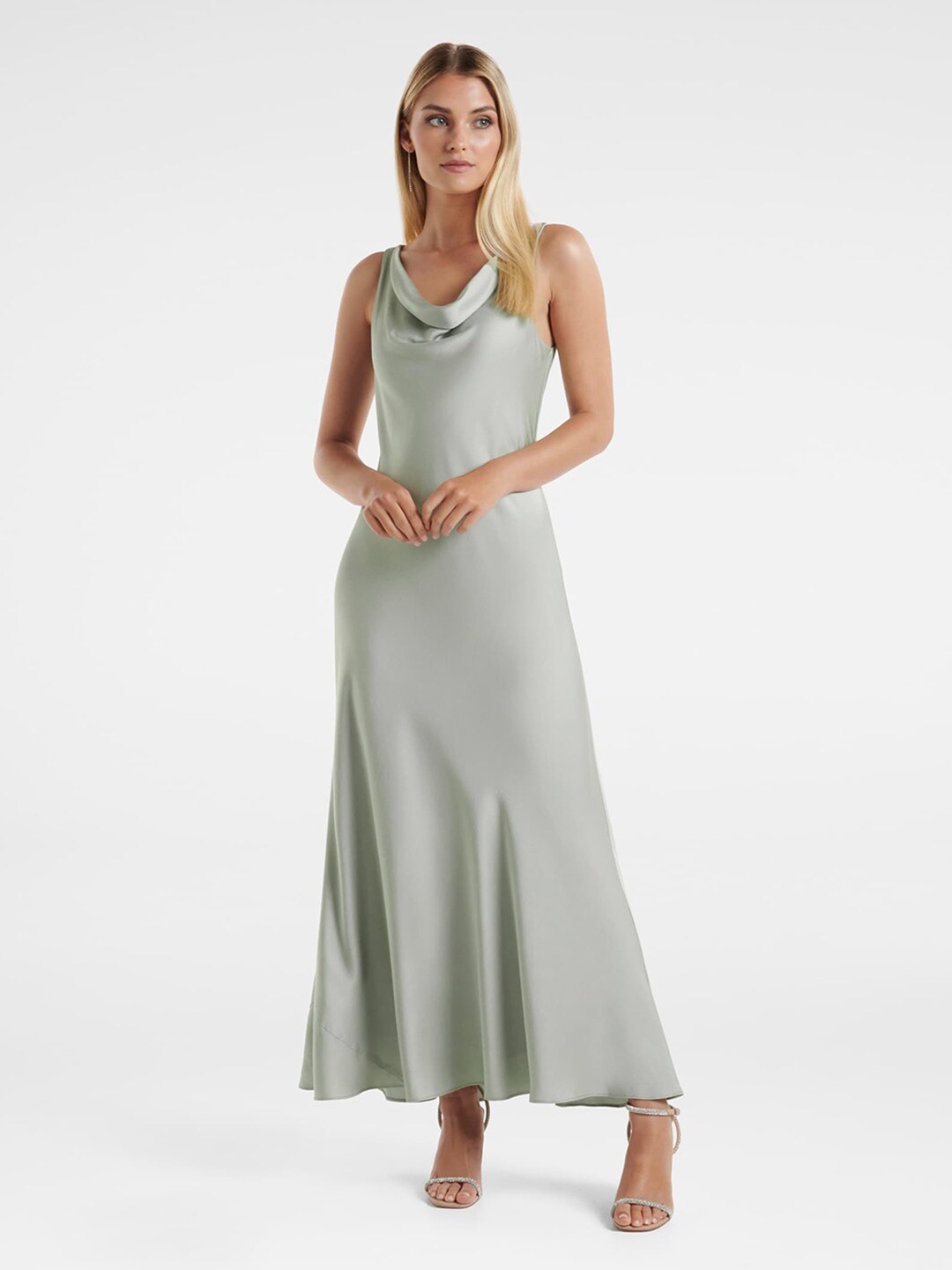 

Forever New Cowl Neck Maxi Dress, Green