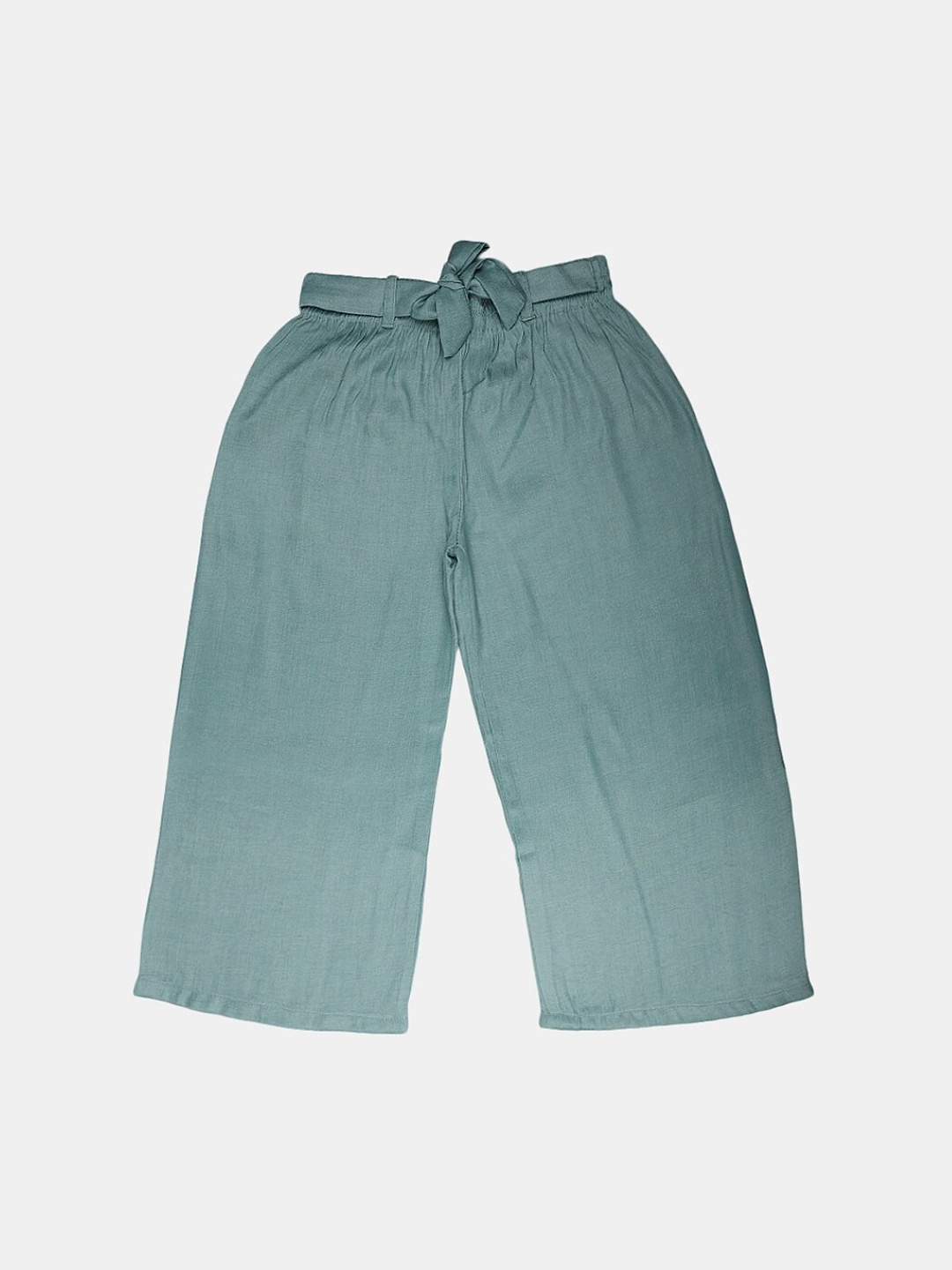 

V-Mart Girls Loose-Fit Mid-Rise Regular Trousers, Sea green