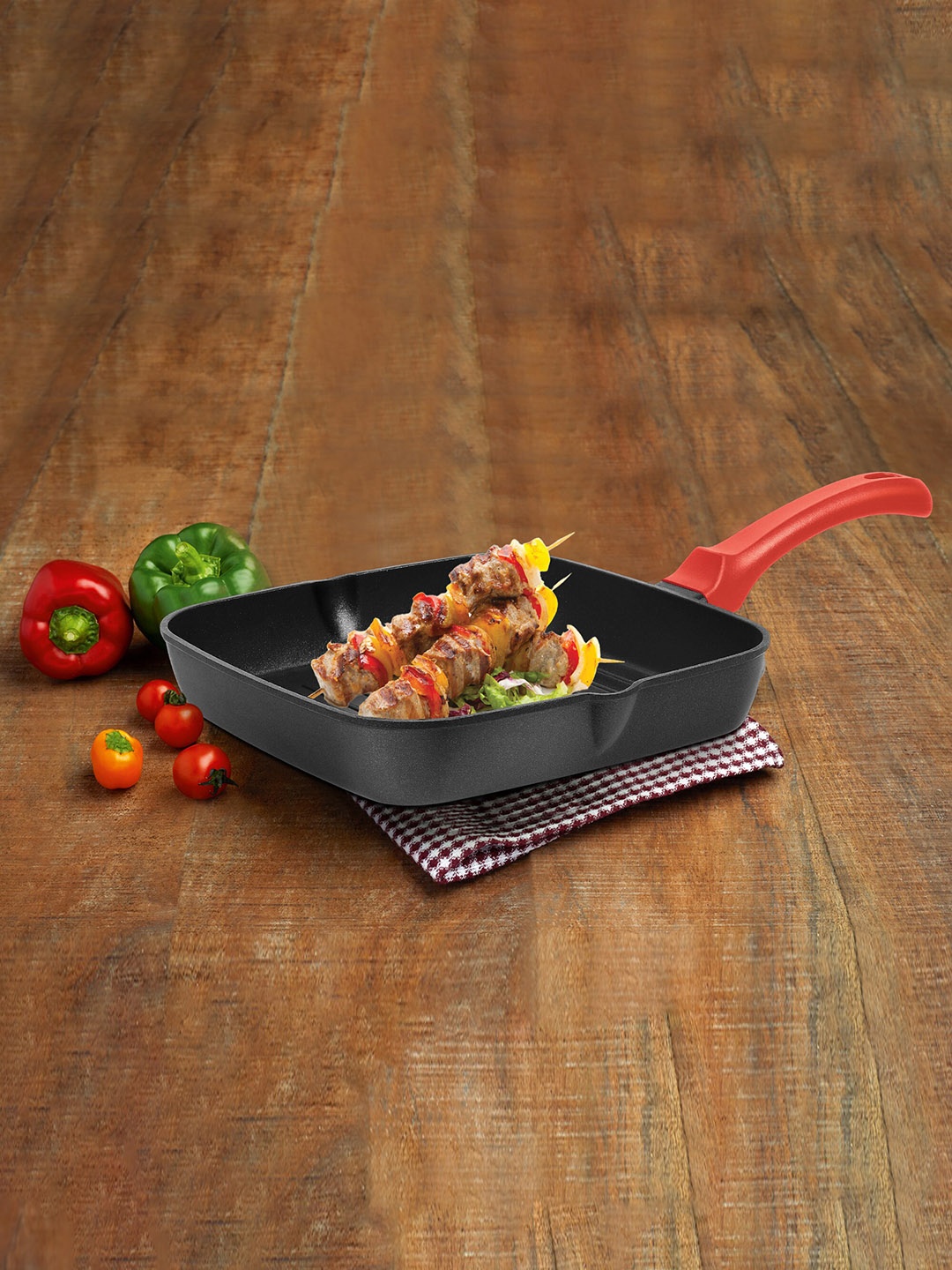 

Milton Pro Cook Black Die Cast Aluminium Grill Pan 24 cm