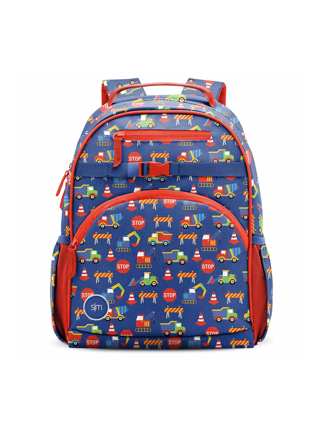 

Lychee bags Kids Graphic Printed Medium Size Backpack, Blue