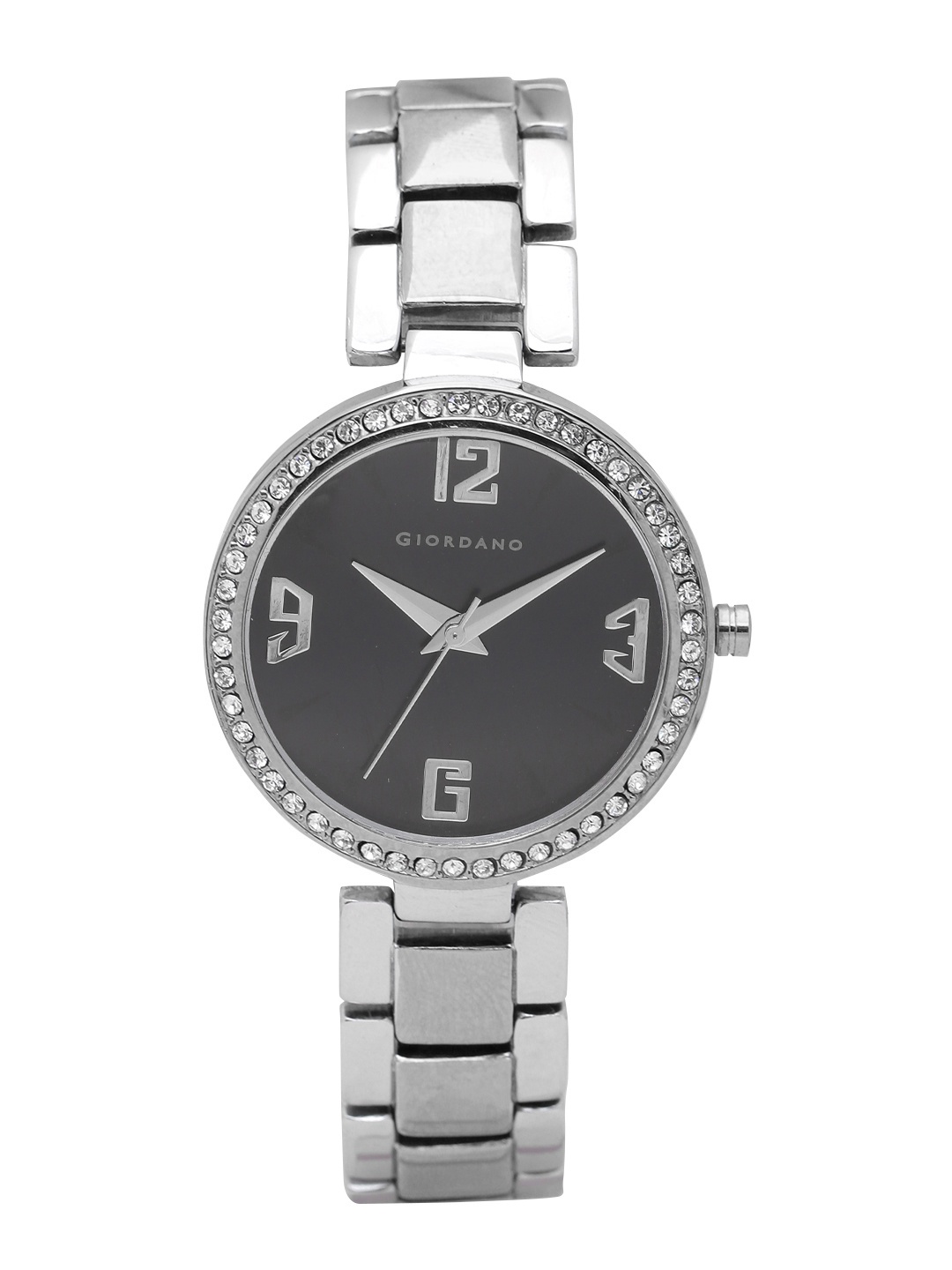 

GIORDANO Women Black Analogue Watch 6411-22