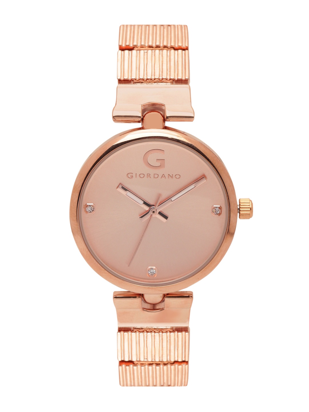 

GIORDANO Women Rose Gold-Toned Analogue Watch A2058-44