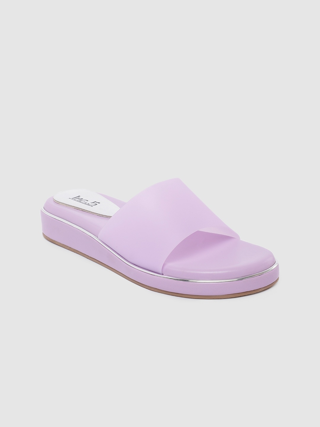 

Inc 5 Women Open Toe Flats, Purple