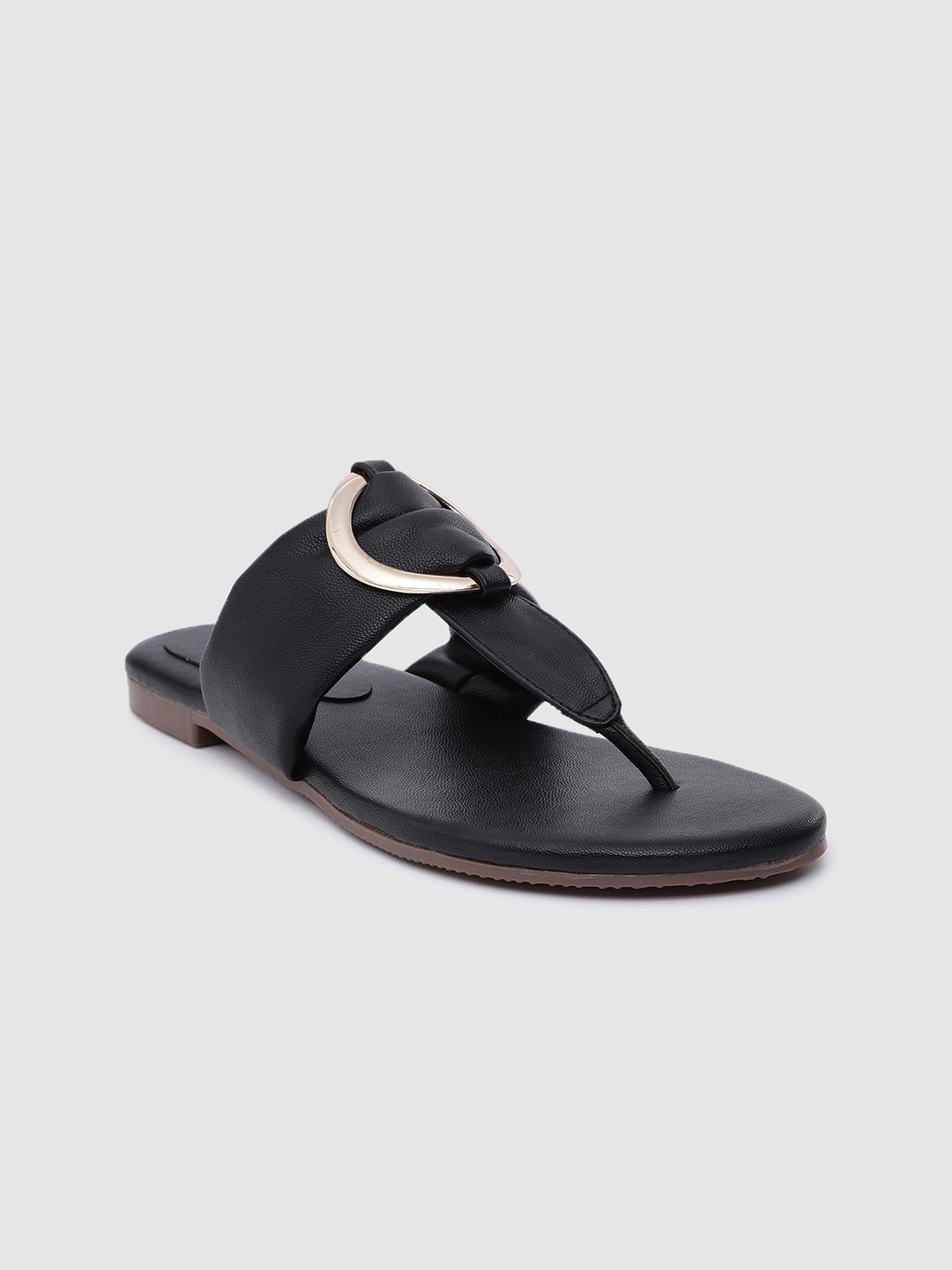 

Inc 5 Women T-Strap Flats, Black