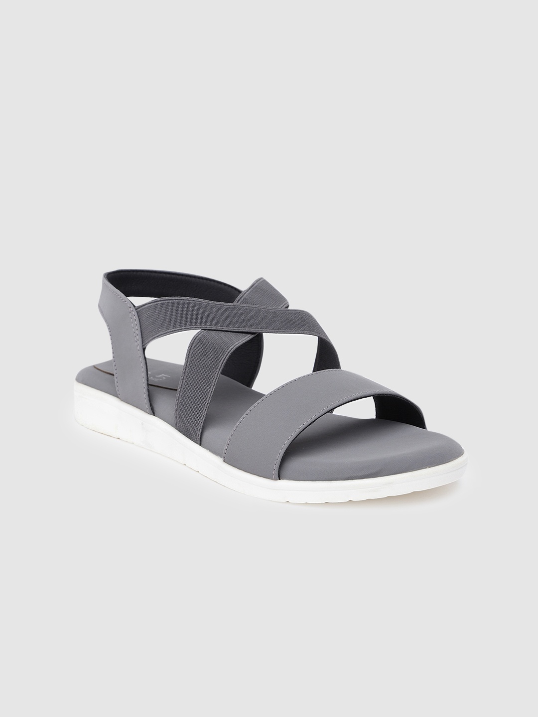 

Inc 5 Women Open Toe Flats, Grey