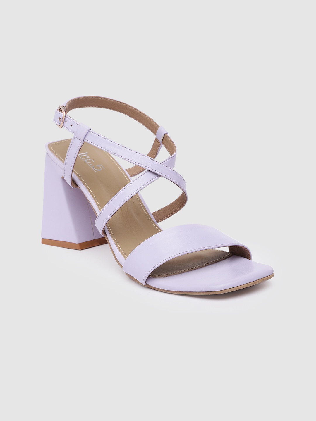 

Inc 5 Backstrap Block Heels, Lavender
