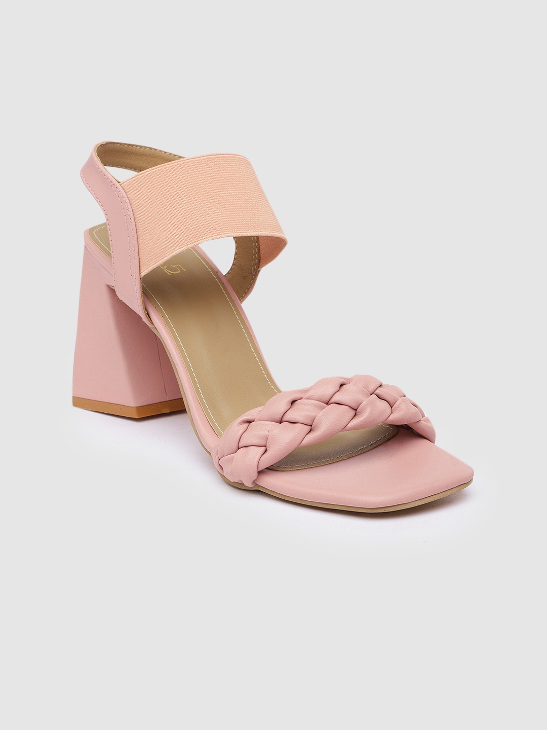 

Inc 5 Braided Block Sandals, Pink