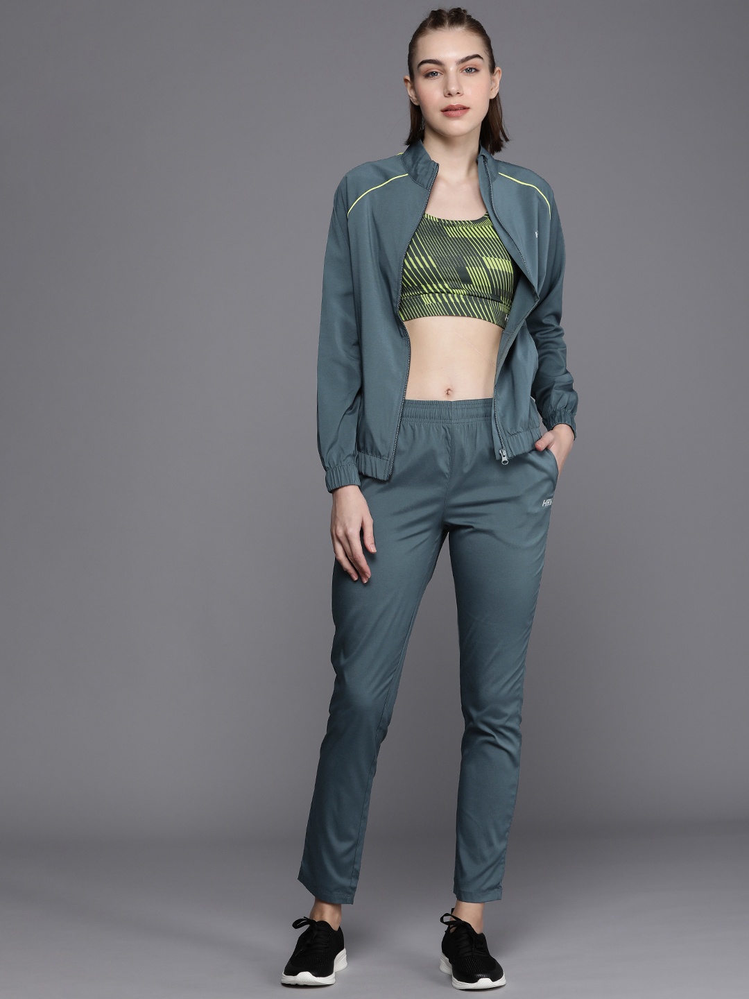 

HRX by Hrithik Roshan Women Running Rapid-Dry Tracksuits, Blue