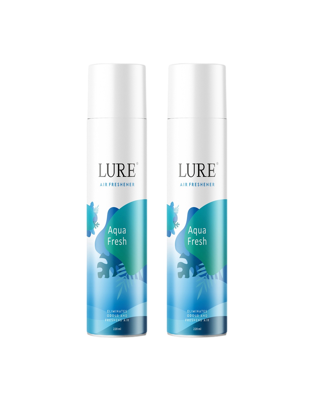 

LURE 2 Pieces of Air Freshener - Aqua Fresh - 220ml Each, Blue