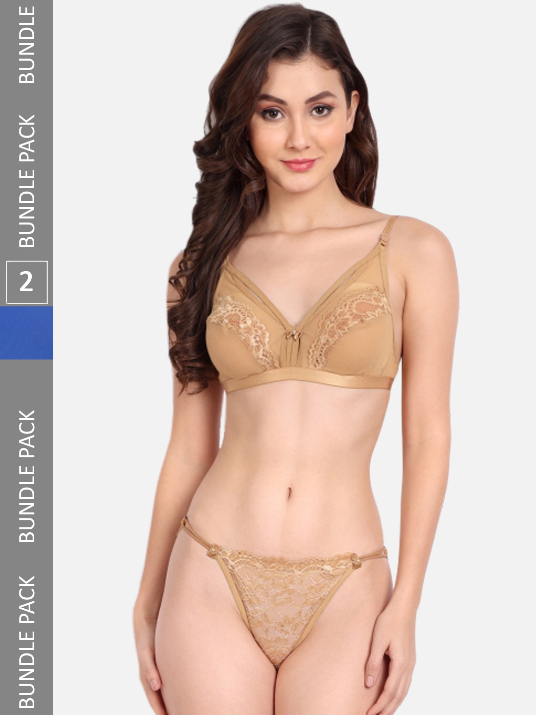 

FIMS Women 2Pcs Self-Design Lingerie Set C_KarrySet_Beige_StoneSet_Blue_B