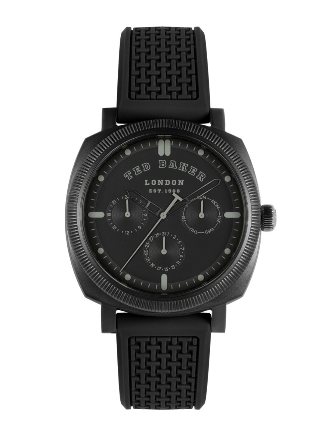 

Ted Baker Urban Men Printed Dial & Straps Analogue Watch BKPCNS3119I, Black