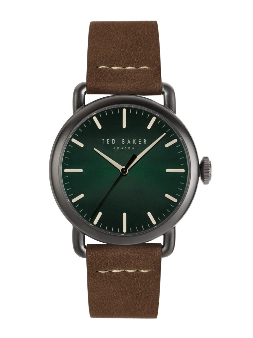 

Ted Baker Timeless Men Printed Dial & Leather Straps Analogue Watch BKPTMF2019I, Green
