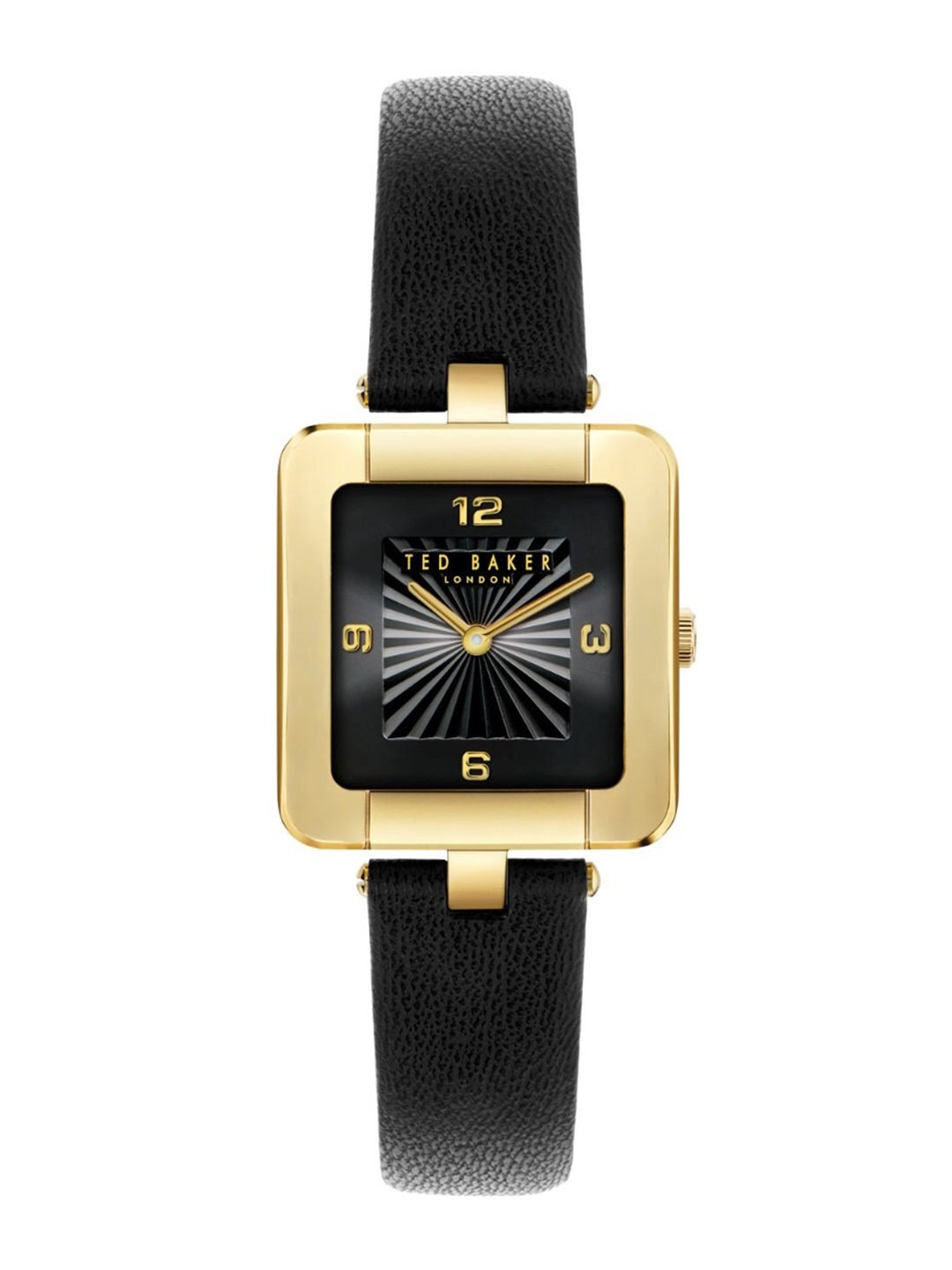 

Ted Baker Women TB Iconic Collection Leather Straps Quartz Analogue Watch BKPMSS3019I, Black