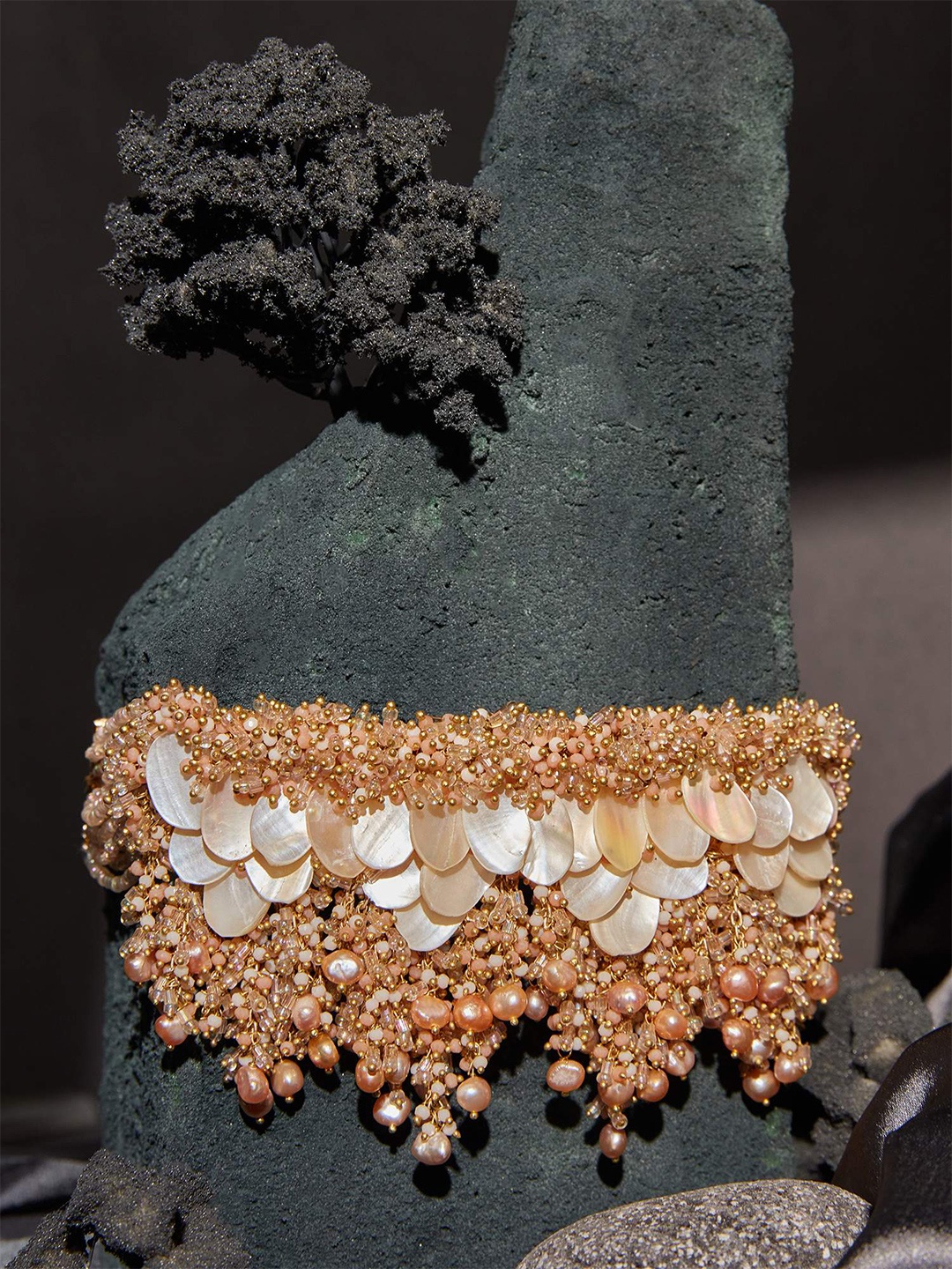 

D'oro Gold-Plated Chocker Necklace