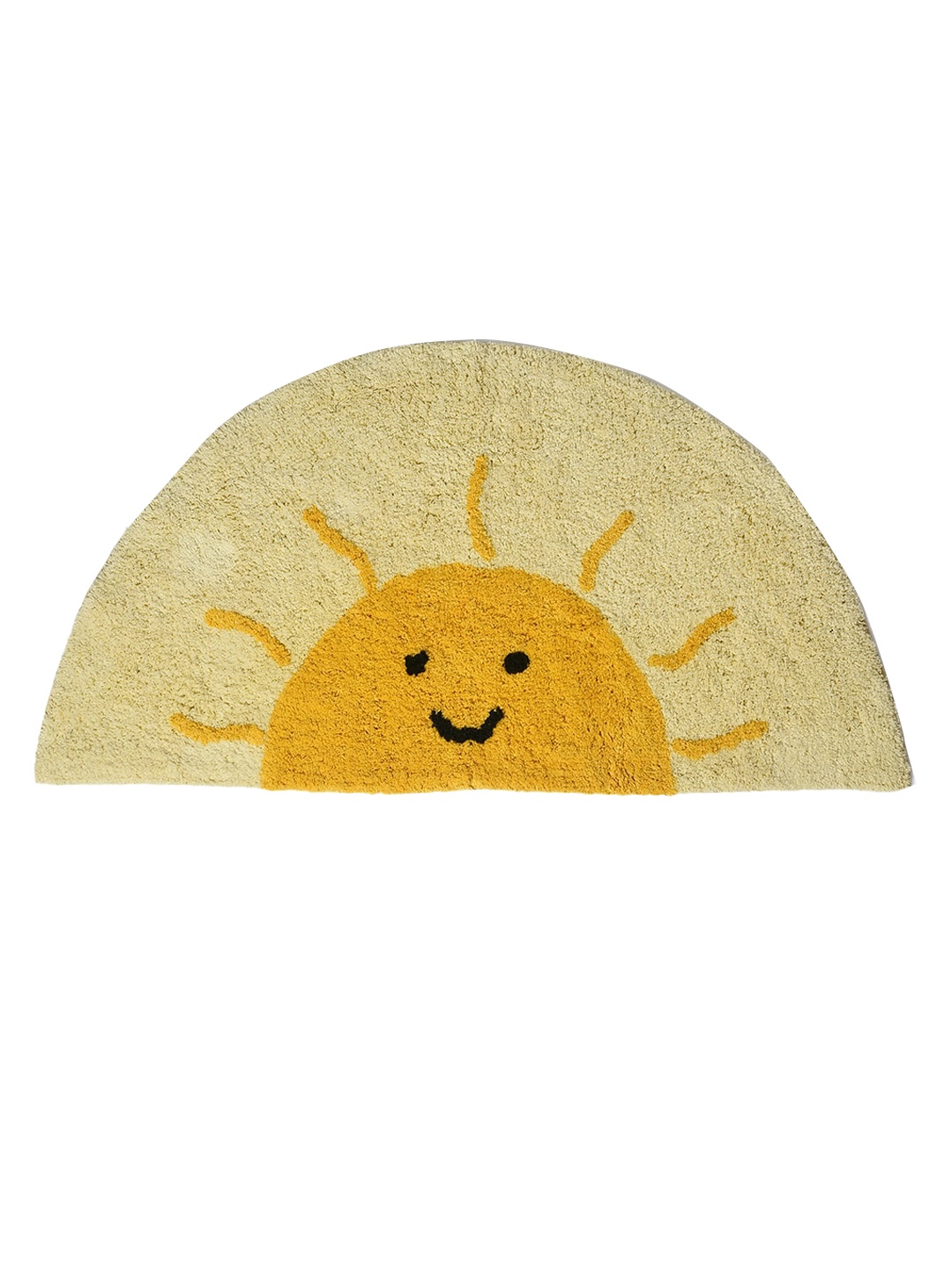 

MiArcus Kids Yellow Sun Woven Pure Cotton 1450 GSM Bath Mat