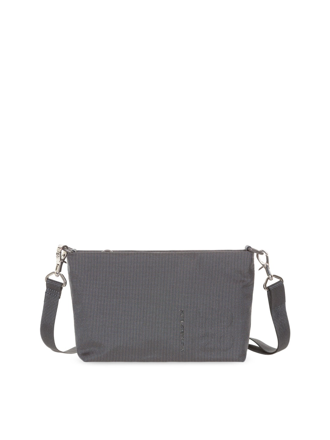 

MANDARINA DUCK Textured Structured Sling Bag, Grey
