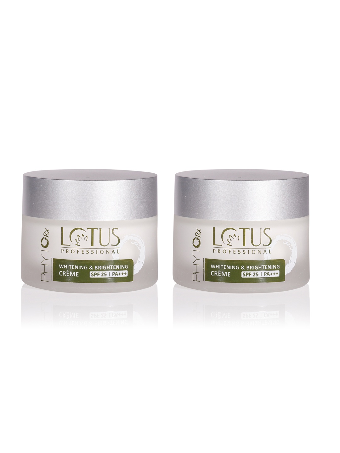 

Lotus Herbals Set of 2 Professional PHYTO-Rx Whitening Brightening SPF29 Creme - 50g each, White