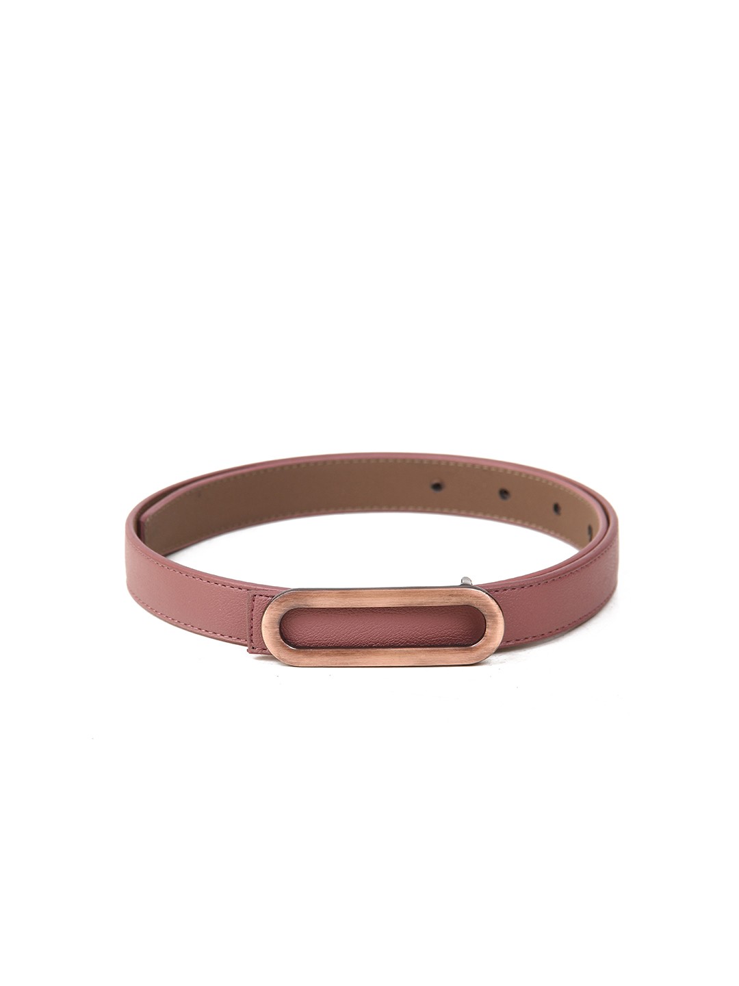 

Calvadoss Women Slim Push Pin Belt, Mauve