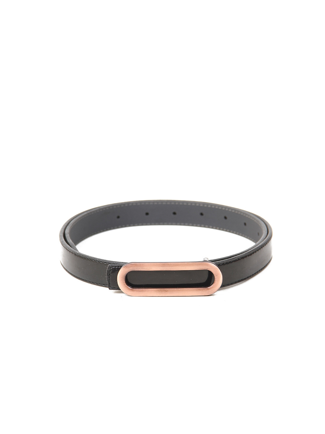 

Calvadoss Women Slim Push Pin Belt, Black