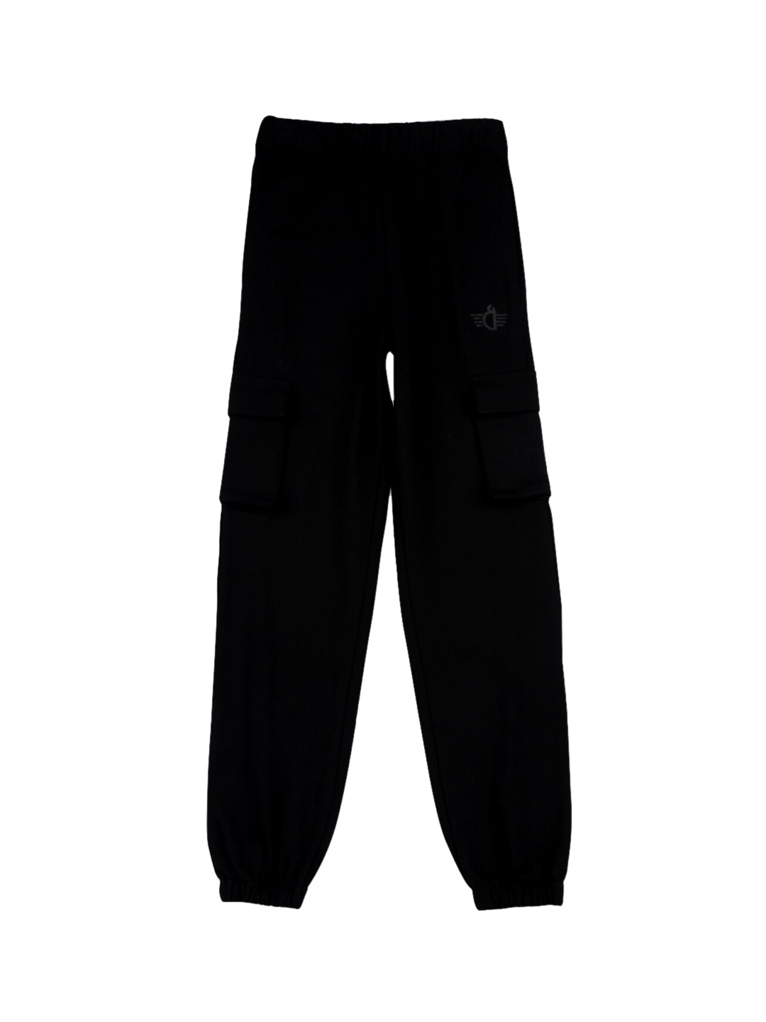 

Gini and Jony Boys Regular Fit Cotton Joggers, Black