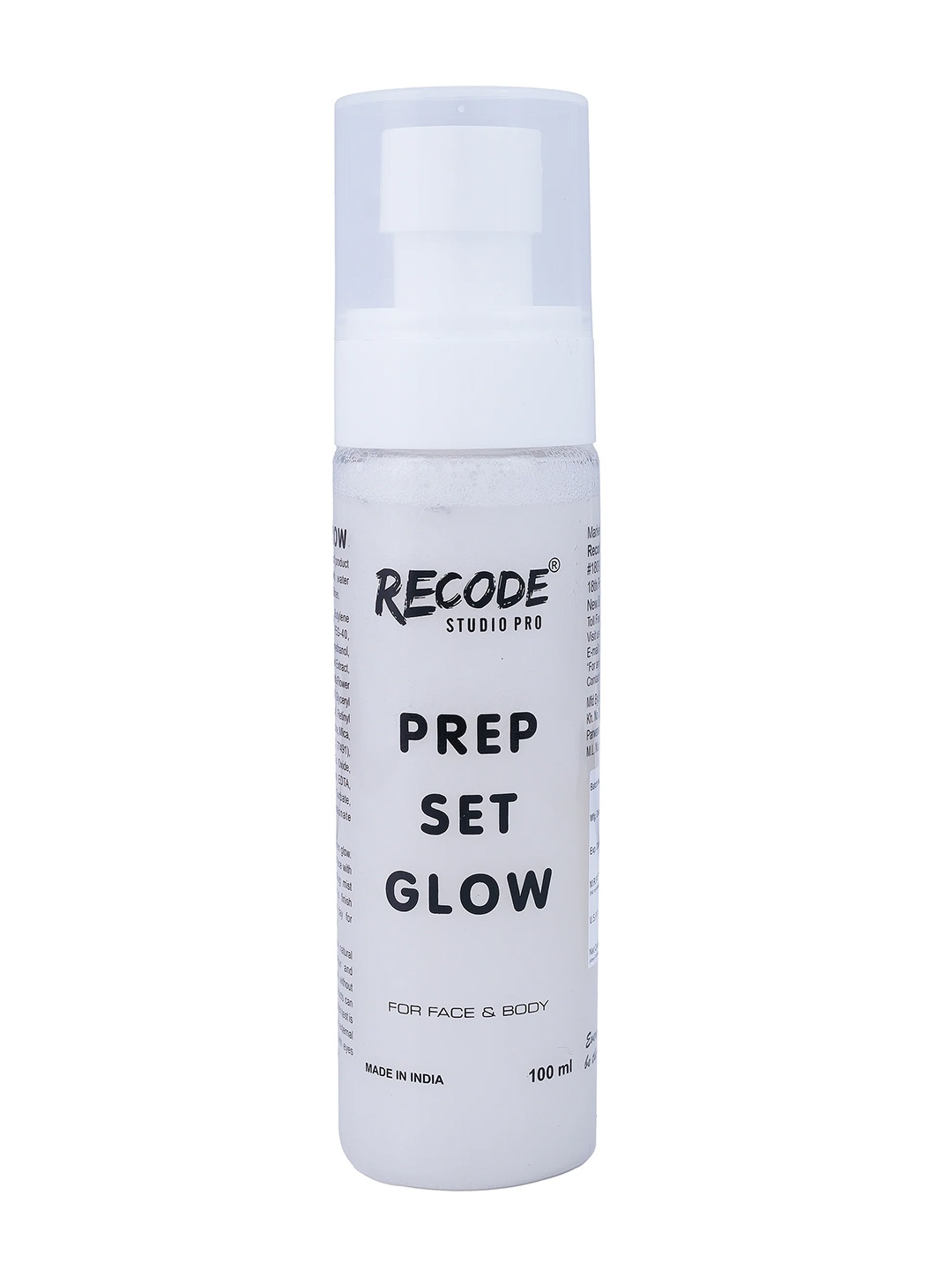 

Recode Prep Set Glow Setting Mist for Face & Body 120ml - Silver Shimmer 02