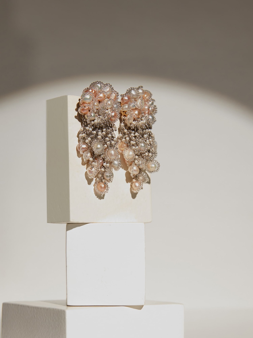 

D'oro Gold-Plated Contemporary Drop Earrings