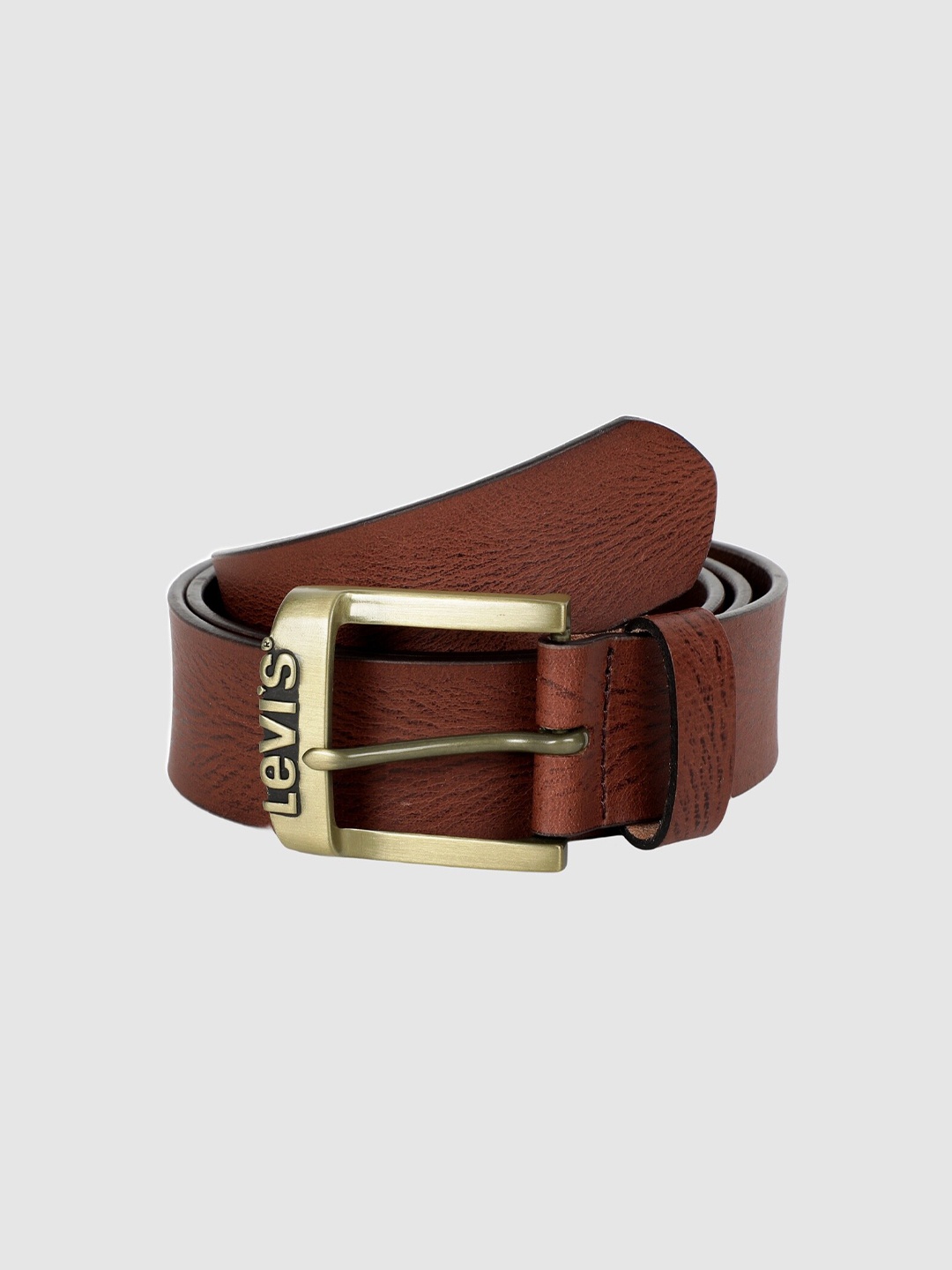 

Levis Men Casual Wide Leather Belt, Rust
