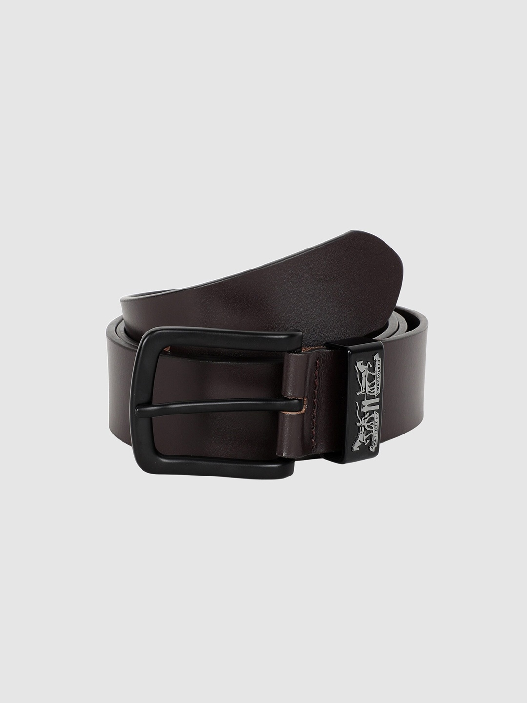 

Levis Men Tang Closure Leather Belt, Brown
