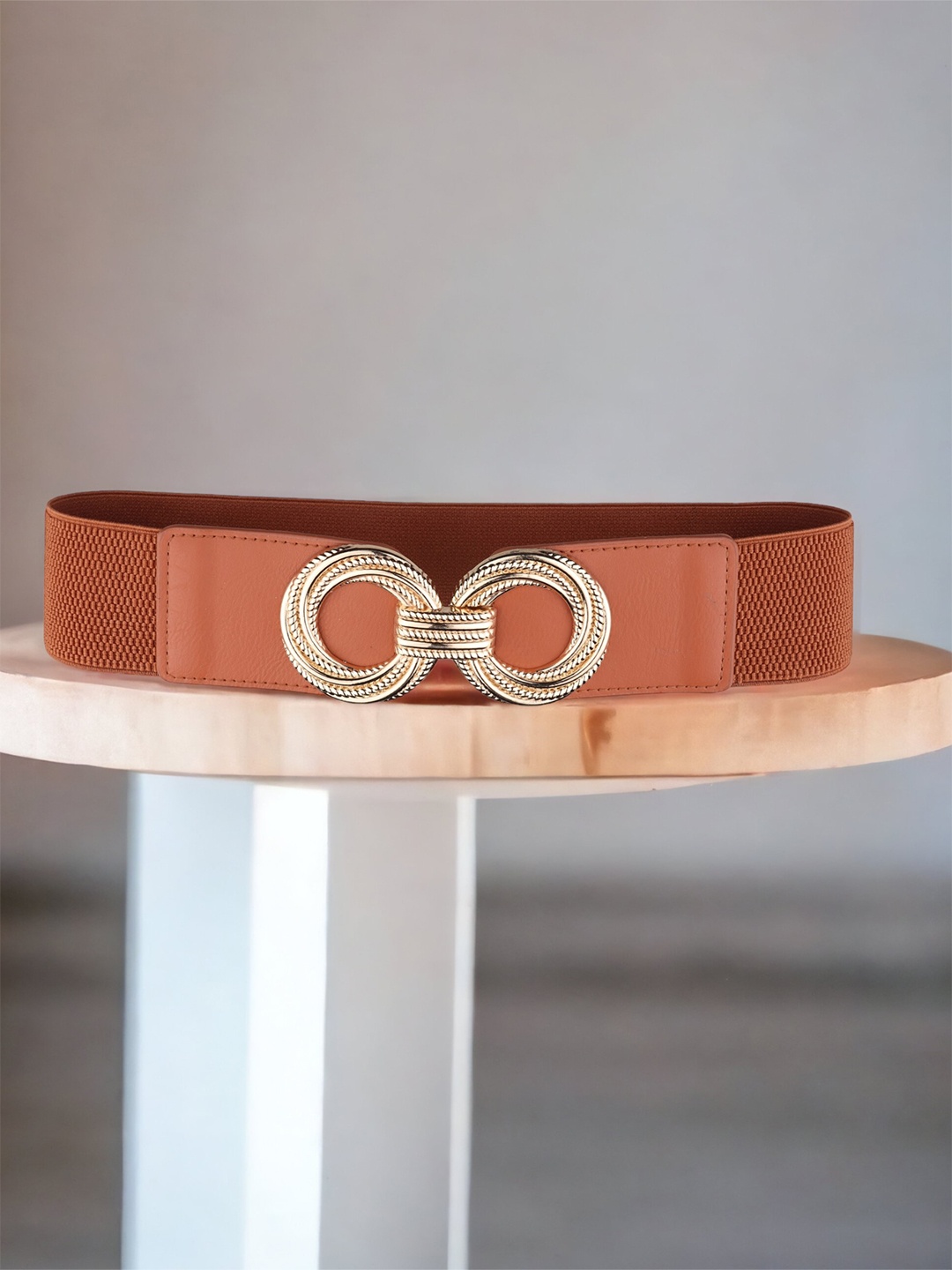 

ZORO Women Waist Band Canvas Belt, Tan