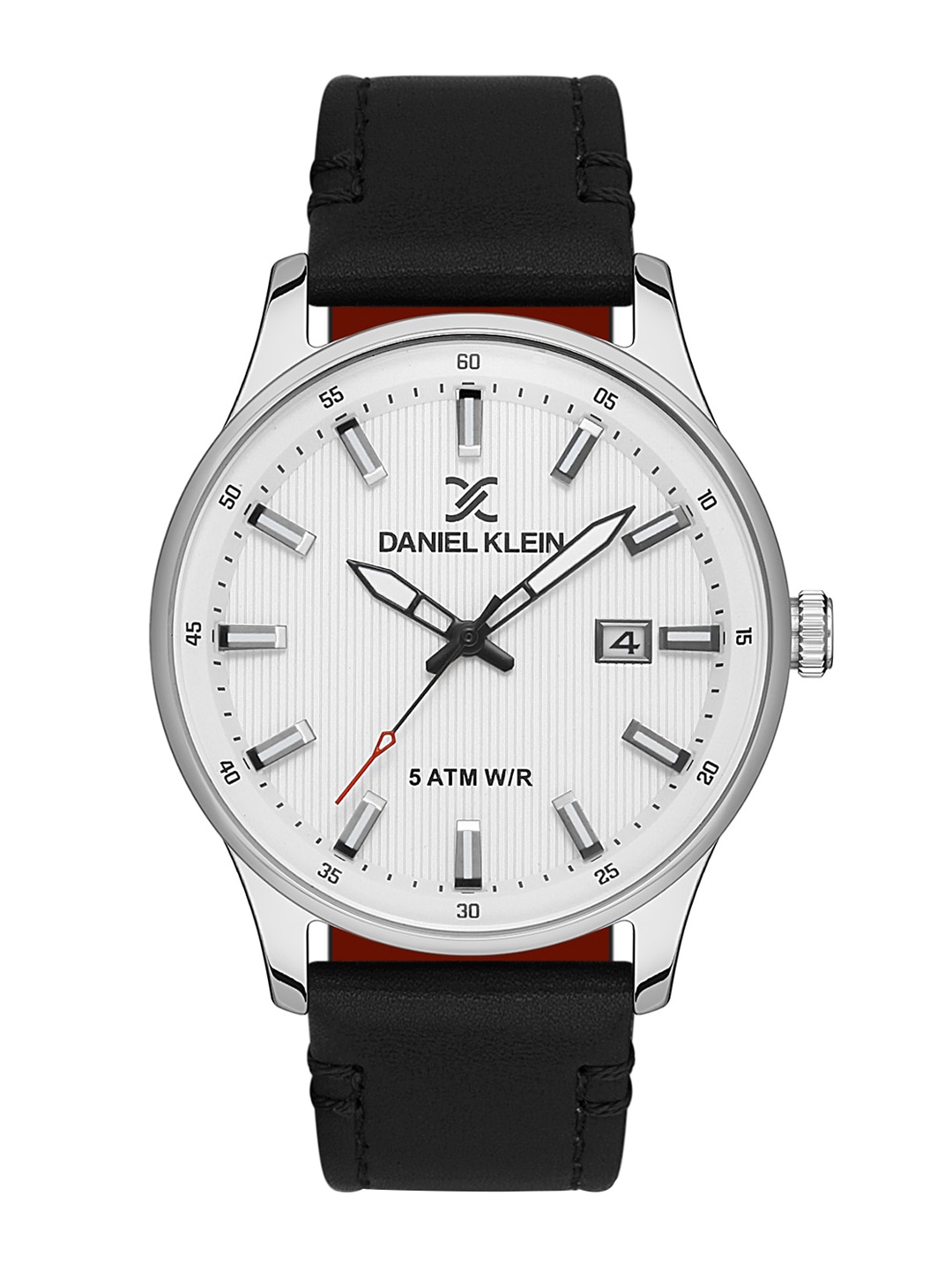 

Daniel Klein Men Leather Straps Analogue Watch DK 1 13375-1, White