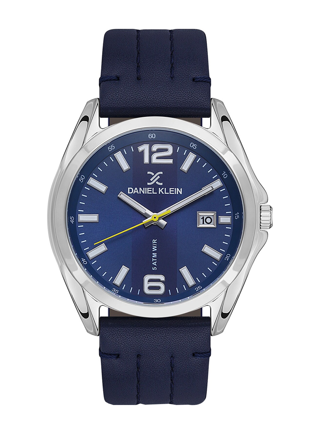 

Daniel Klein Men Printed Dial & Leather Straps Analogue Watch DK.1.13366-2, Blue